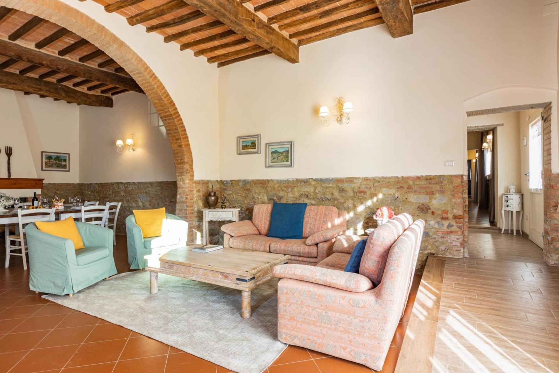 Gorgeous Villa Peccioli, With Private Pool, Ac, Wifi Legoli Exteriér fotografie