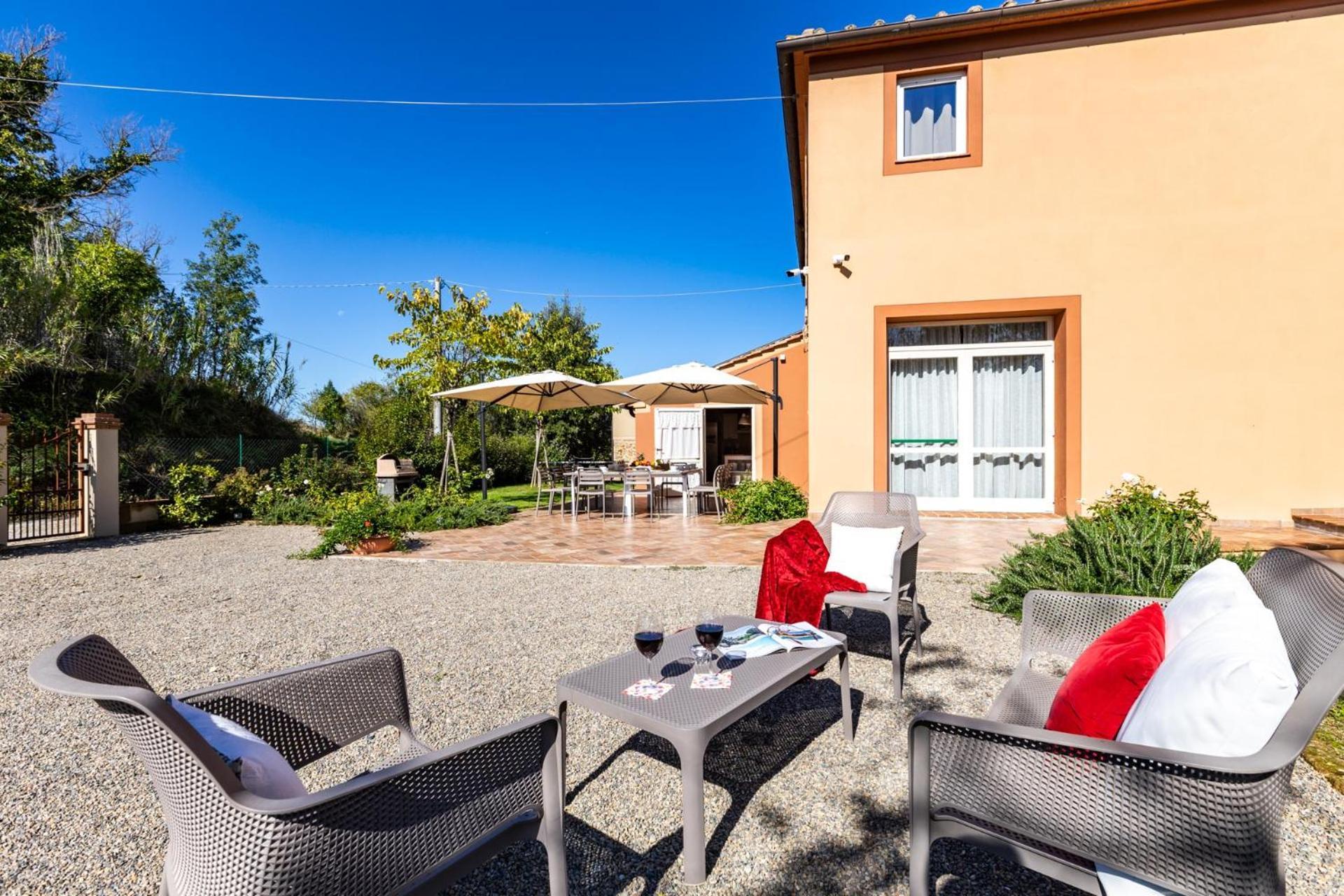 Gorgeous Villa Peccioli, With Private Pool, Ac, Wifi Legoli Exteriér fotografie