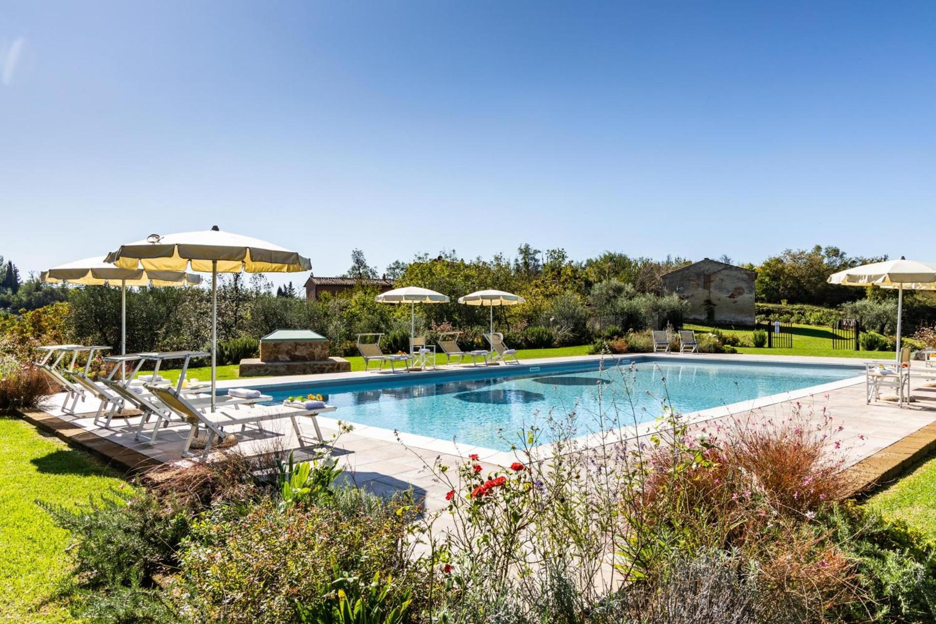 Gorgeous Villa Peccioli, With Private Pool, Ac, Wifi Legoli Exteriér fotografie